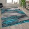 Flash Furniture Turquoise 8x10 Abstract Area Rug ACD-RGTRZ863-810-TQ-GG - alternate 2